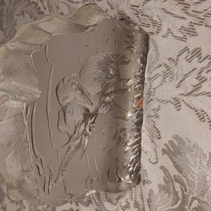 3/$30 Kelonia Crystal Etched Elephant